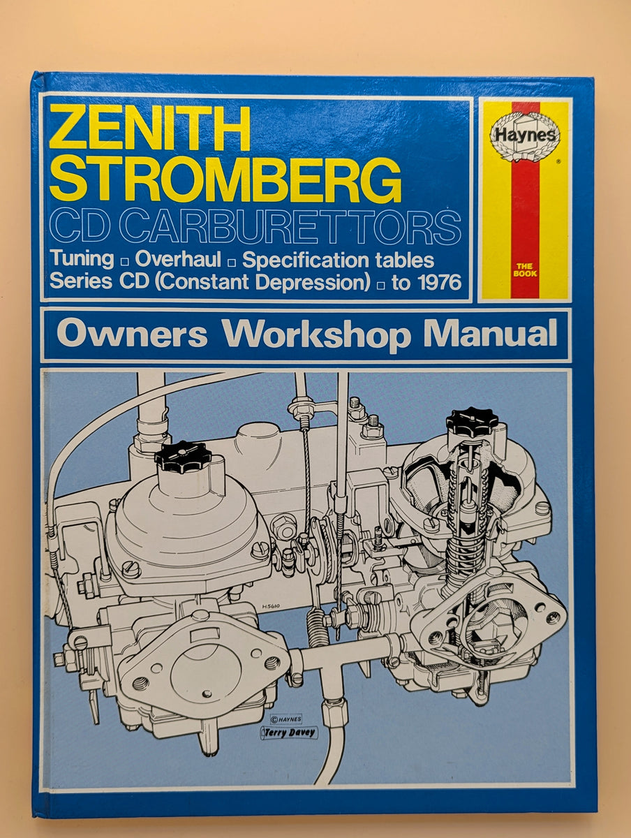 Zenith Stromberg CD Carburettors, Haynes Owners Manual The